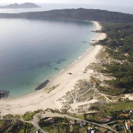 Cabana Rustica En Plena Naturaleza En Playa De Nerga, Ria De Vigo, Hio Exterior foto