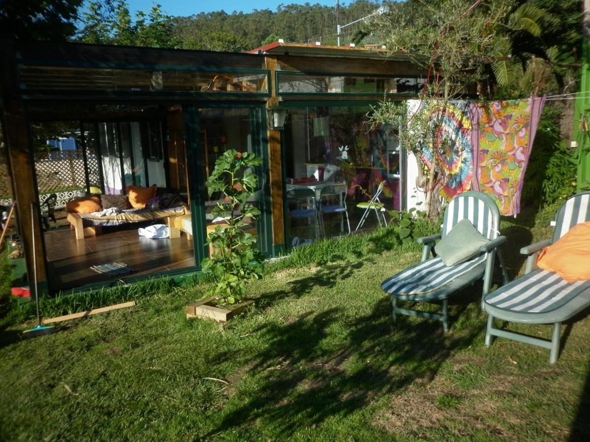 Cabana Rustica En Plena Naturaleza En Playa De Nerga, Ria De Vigo, Hio Exterior foto