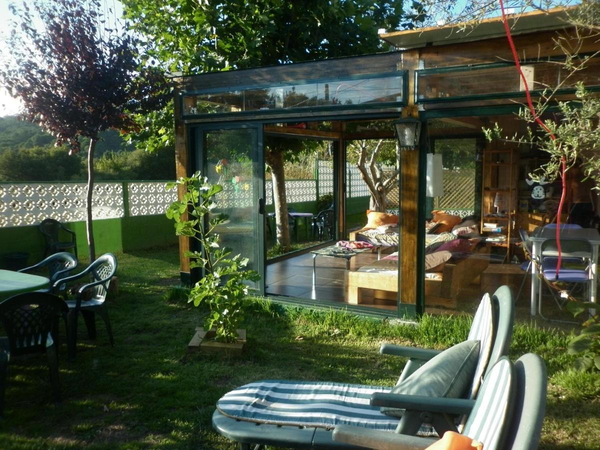 Cabana Rustica En Plena Naturaleza En Playa De Nerga, Ria De Vigo, Hio Exterior foto
